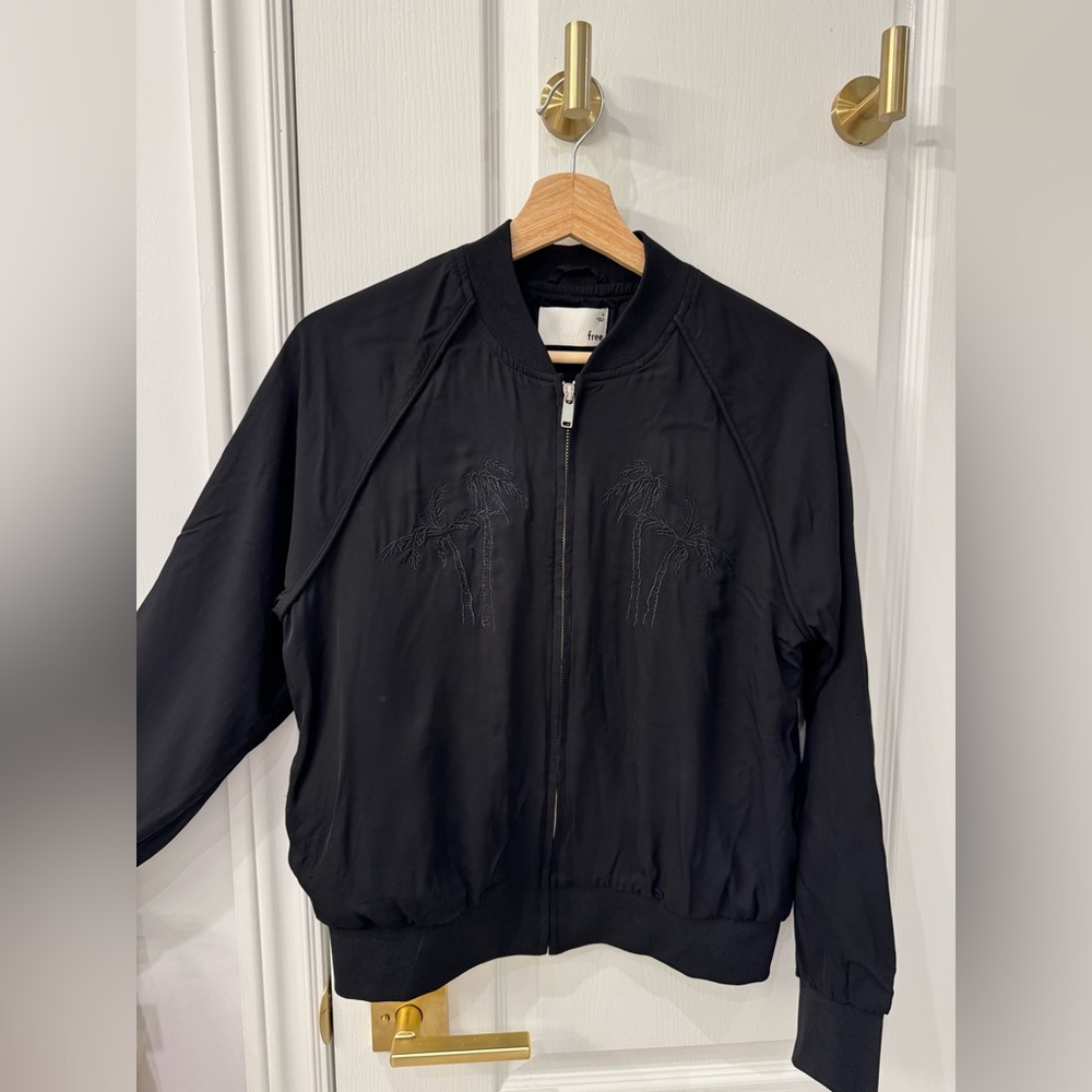 Wilfred Black Bomber Jacket